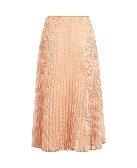 fendi ruffle skirt|Fendi pleated midi skirt.